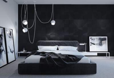 Matte Black Interior Design