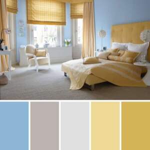 Living room color palette