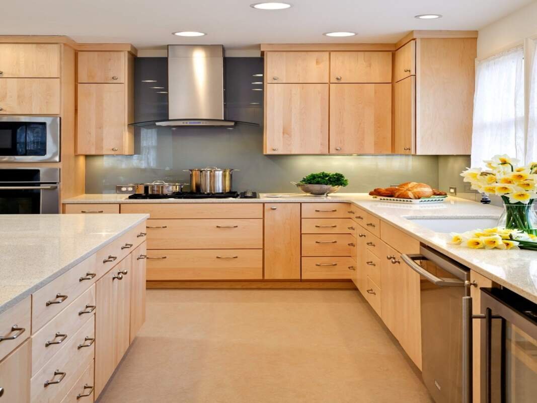 Kitchen cabinet materials